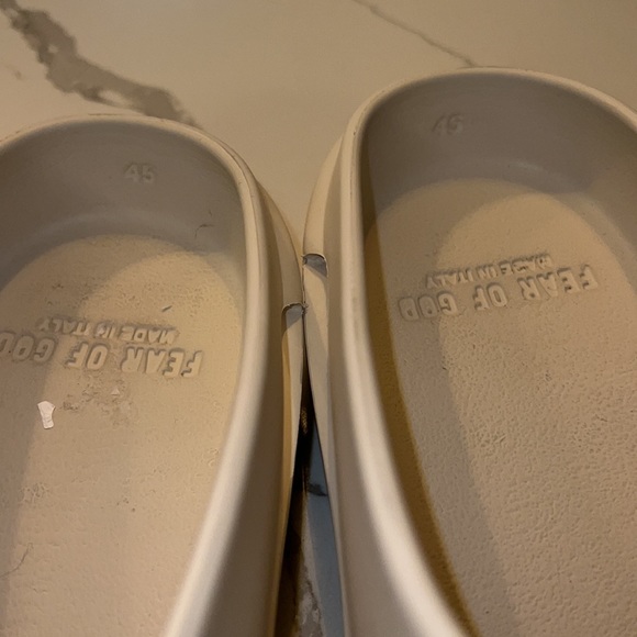 Fear of God The California Slip On Cream Men's Size 45/13 - Picture 9 of 14